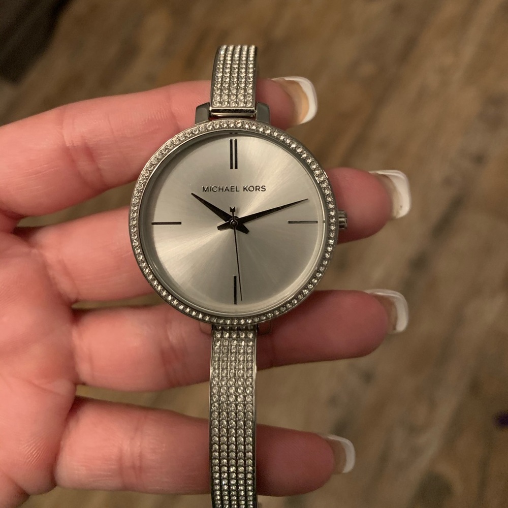 MK diamond watch